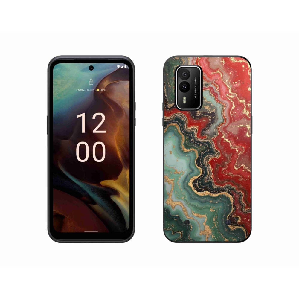 Gélový kryt mmCase na Nokia XR21 - abstraktný motív 55