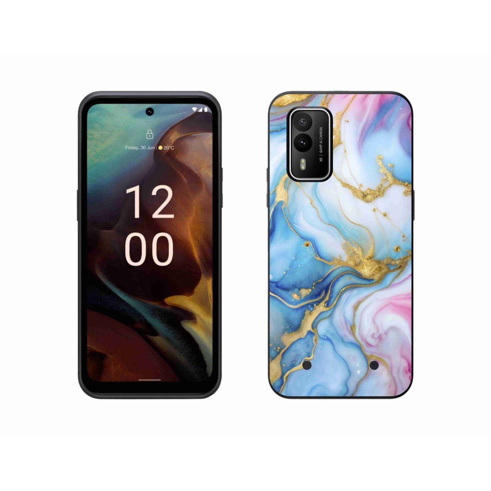 Gélový kryt mmCase na Nokia XR21 - abstraktný motív 61