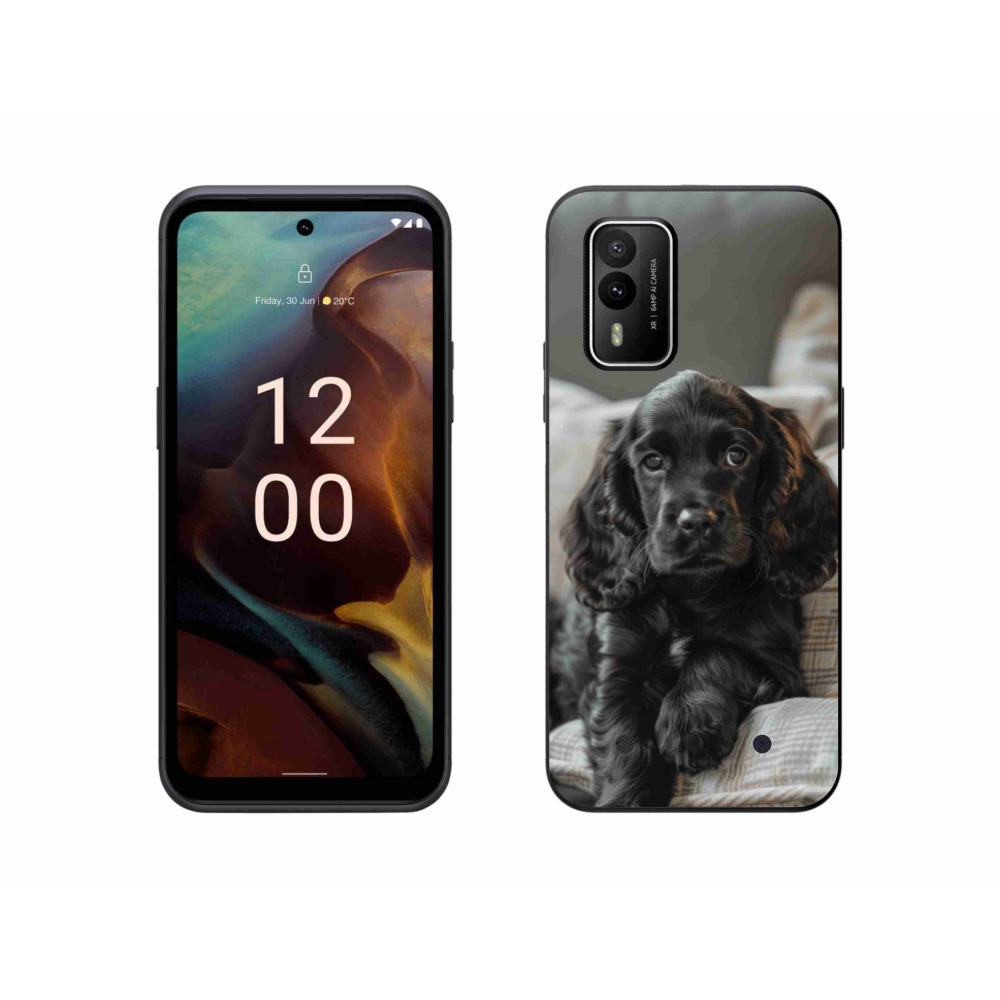 Gélový kryt mmCase na Nokia XR21 - anglický kokeršpaniel
