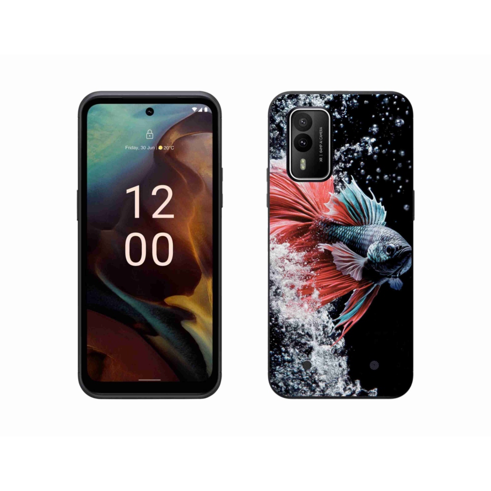 Gélový kryt mmCase na Nokia XR21 - bojovníčka pestrá