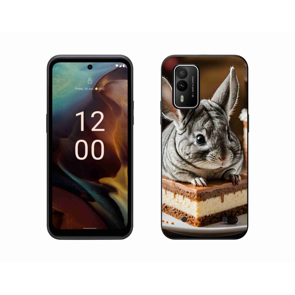 Gélový kryt mmCase na Nokia XR21 - činčila