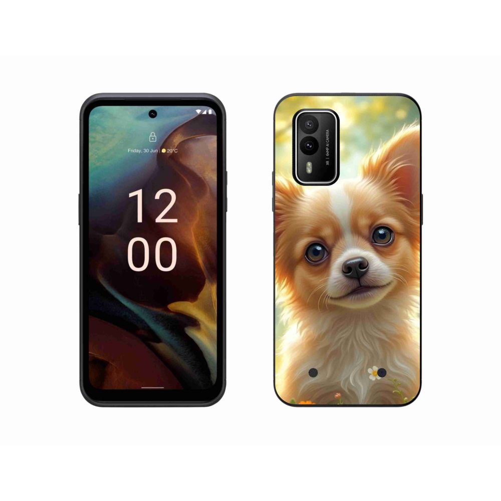 Gélový kryt mmCase na Nokia XR21 - čivava 5