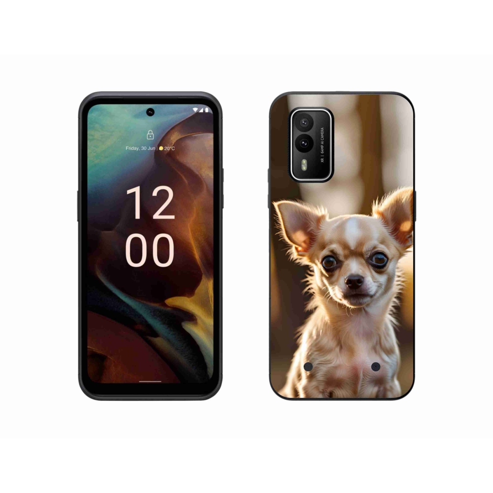 Gélový kryt mmCase na Nokia XR21 - čivava 6