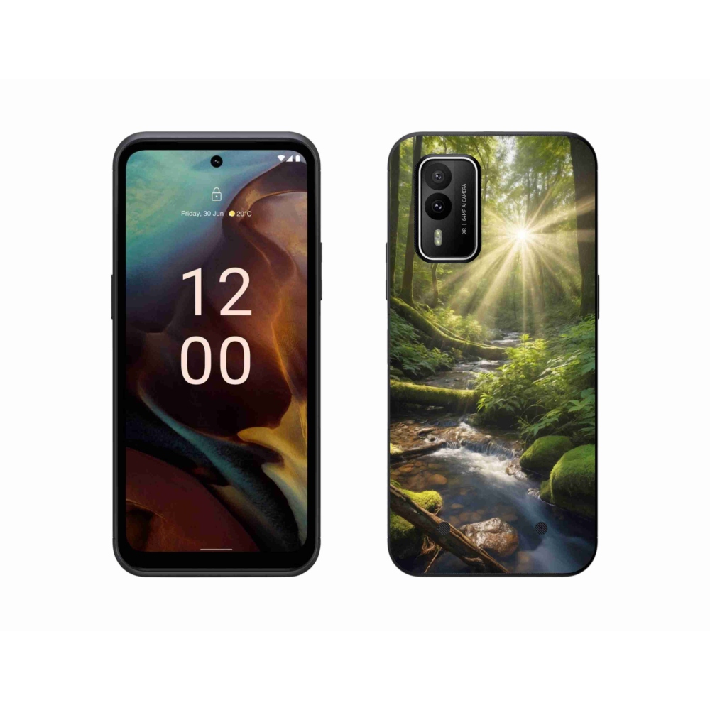 Gélový kryt mmCase na Nokia XR21 - hlbina lesa