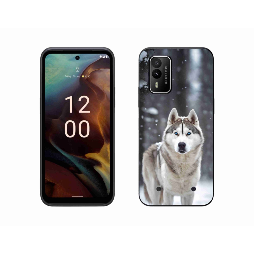 Gélový kryt mmCase na Nokia XR21 - husky 2