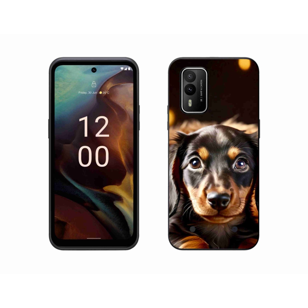 Gélový kryt mmCase na Nokia XR21 - jazvečík