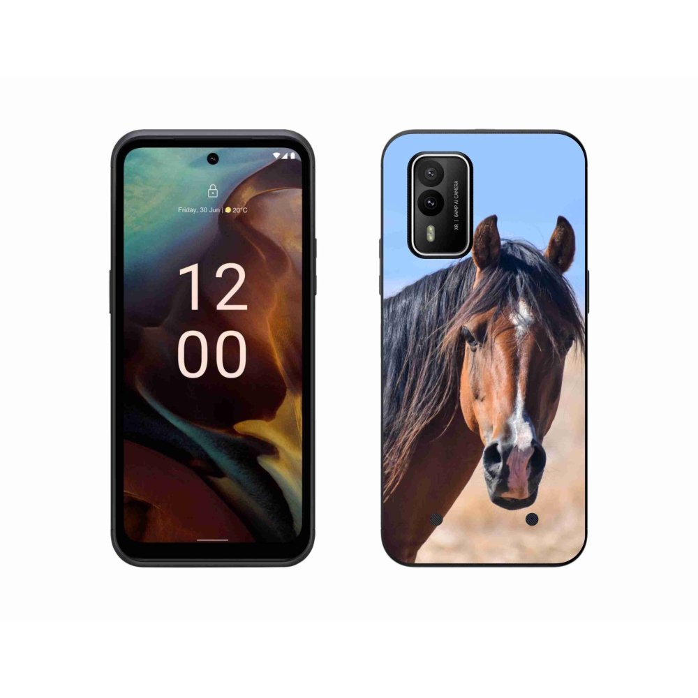 Gélový kryt mmCase na Nokia XR21 - pokojný kôň