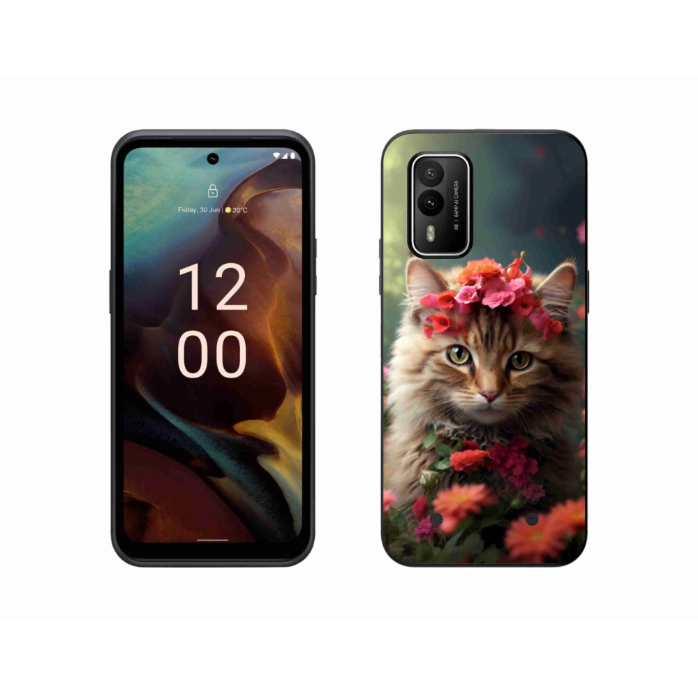 Gélový kryt mmCase na Nokia XR21 - mačacia princezná