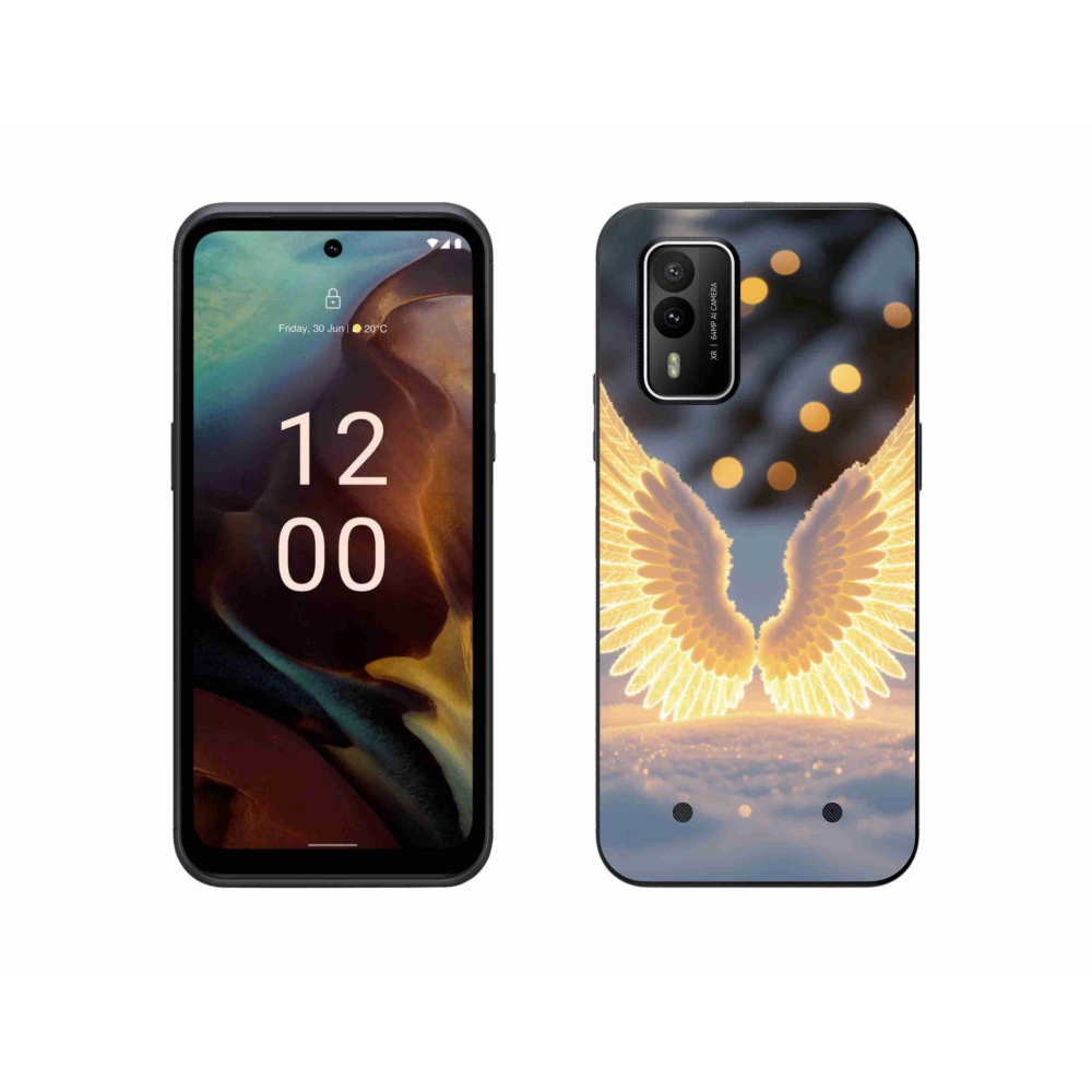 Gélový kryt mmCase na Nokia XR21 - krídla