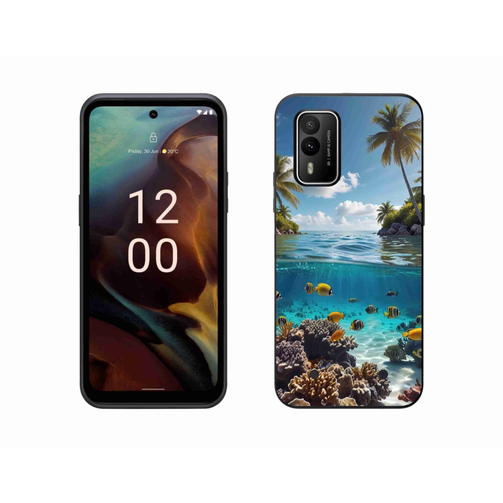 Gélový kryt mmCase na Nokia XR21 - morský svet 4