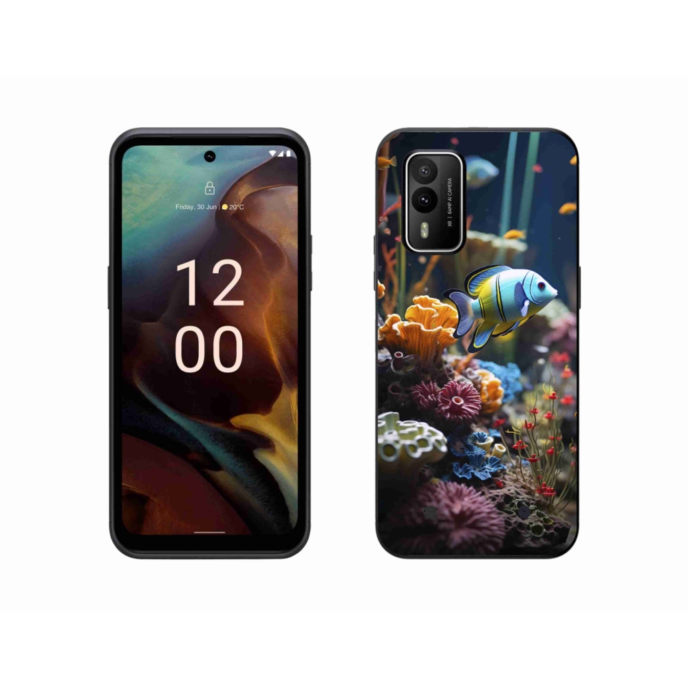 Gélový kryt mmCase na Nokia XR21 - morský svet 5