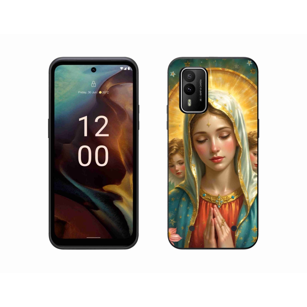 Gélový kryt mmCase na Nokia XR21 - náboženský motív 3
