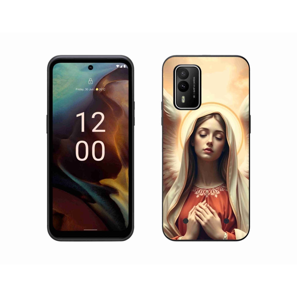 Gélový kryt mmCase na Nokia XR21 - náboženský motív