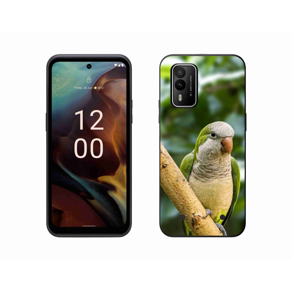 Gélový kryt mmCase na Nokia XR21 - papagáj mníšok