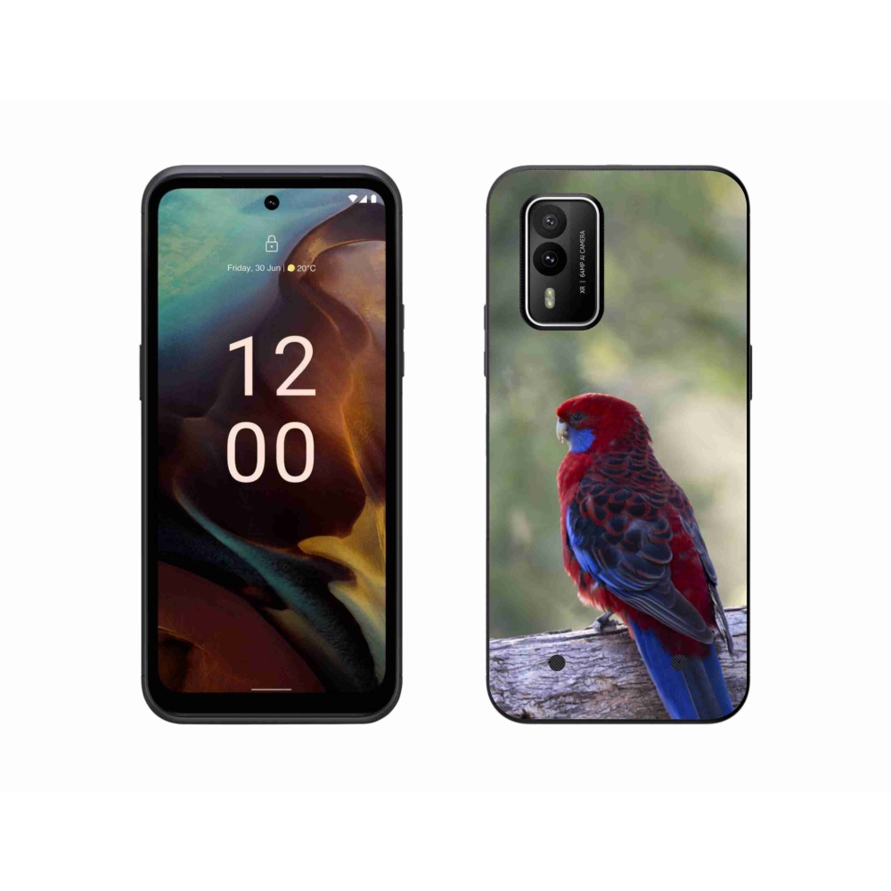 Gélový kryt mmCase na Nokia XR21 - papagáj rosela