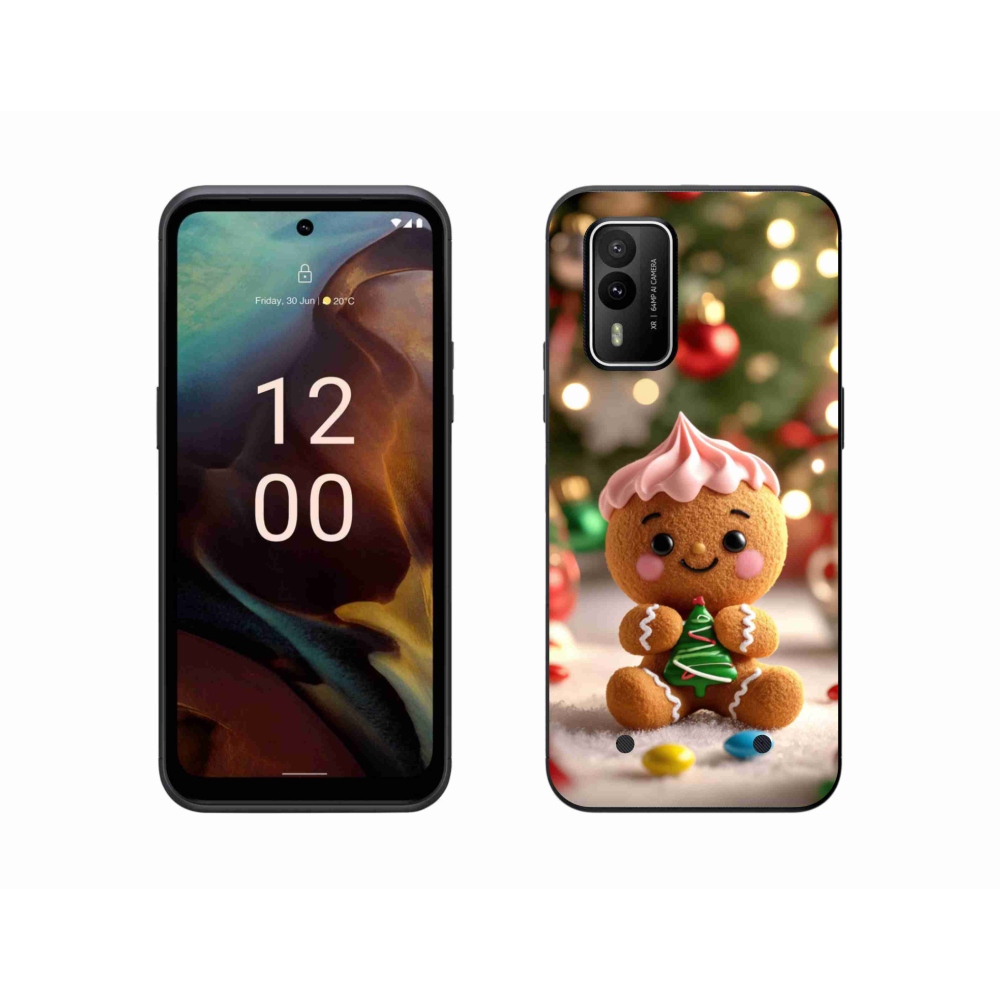 Gélový kryt mmCase na Nokia XR21 - perníček