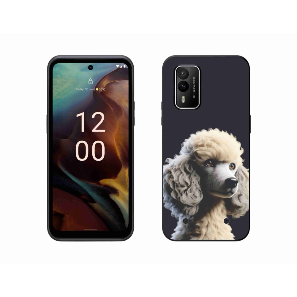 Gélový kryt mmCase na Nokia XR21 - pudel