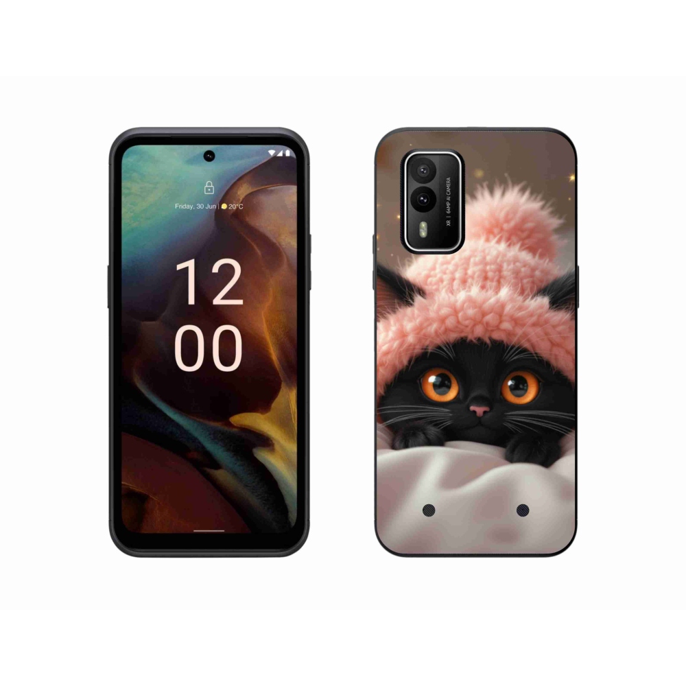 Gélový kryt mmCase na Nokia XR21 - roztomilé mačiatko 7