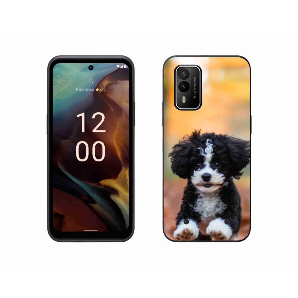 Gélový kryt mmCase na Nokia XR21 - roztomilé šteňa 2
