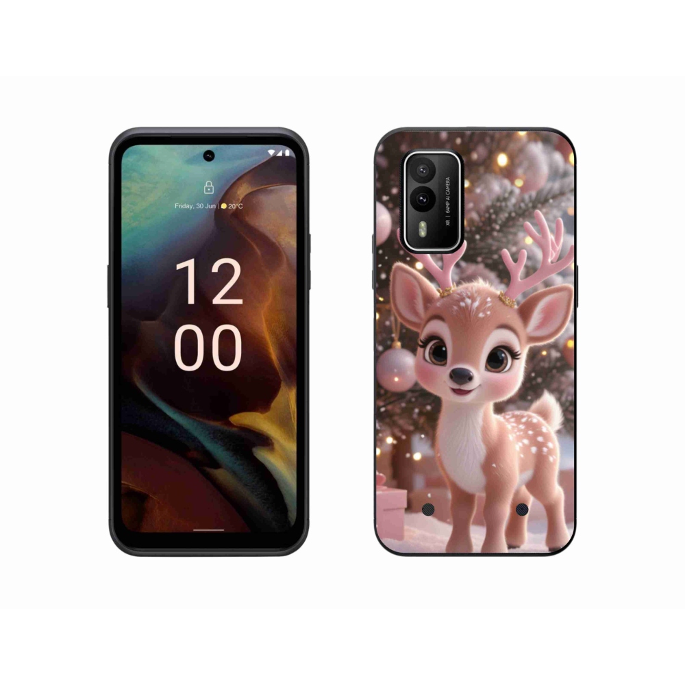 Gélový kryt mmCase na Nokia XR21 - roztomilý sob