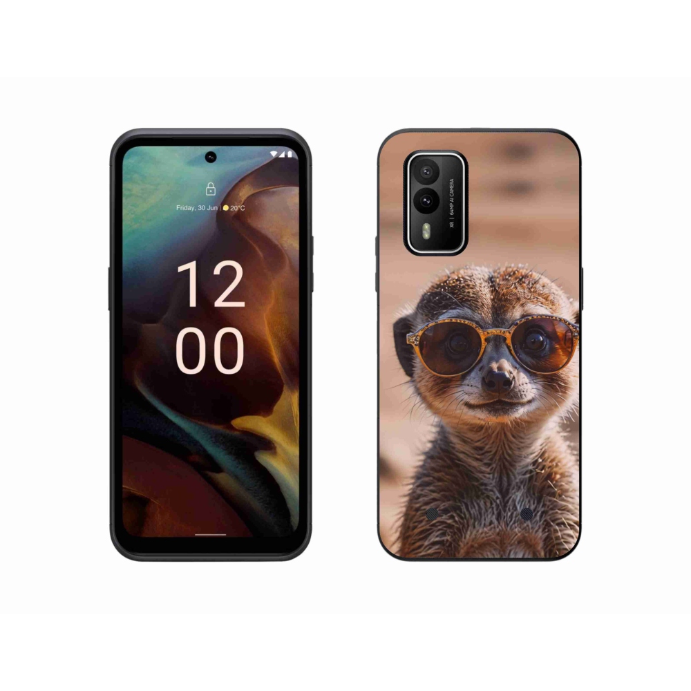 Gélový kryt mmCase na Nokia XR21 - štýlová surikata