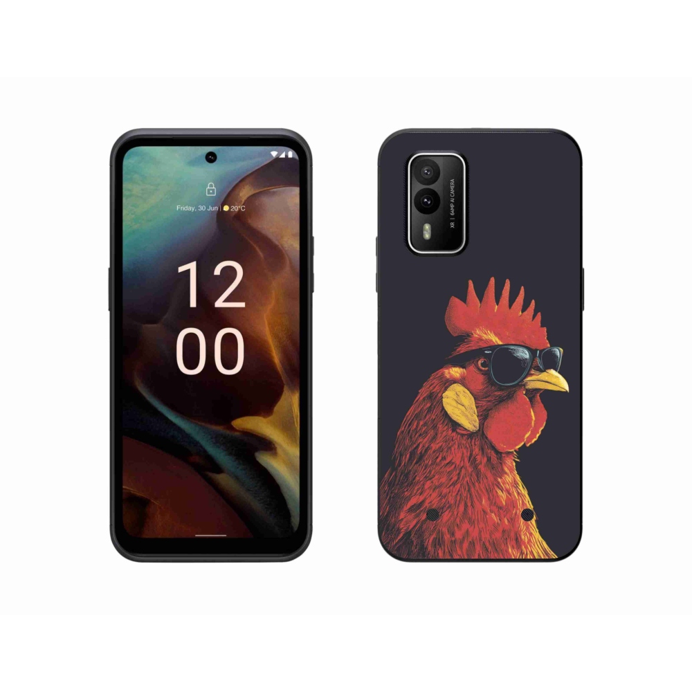 Gélový kryt mmCase na Nokia XR21 - štýlový kohút
