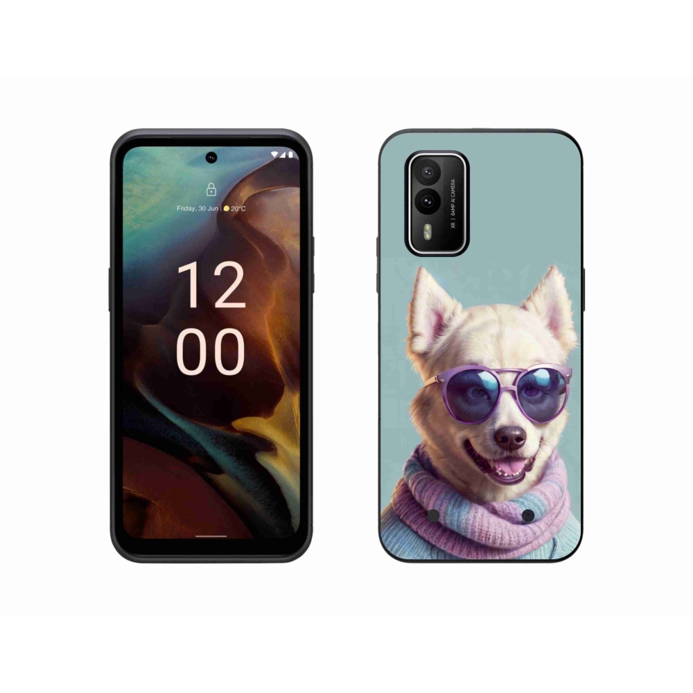 Gélový kryt mmCase na Nokia XR21 - štýlový nemecký špic