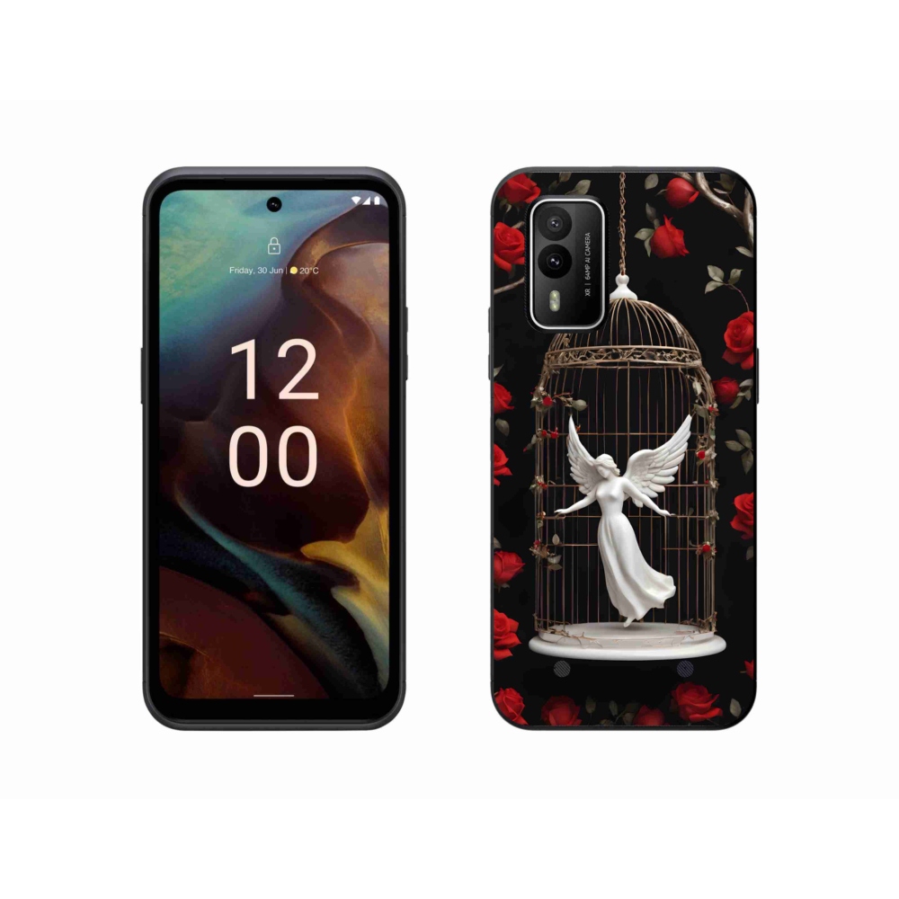 Gélový kryt mmCase na Nokia XR21 - uväznený anjel