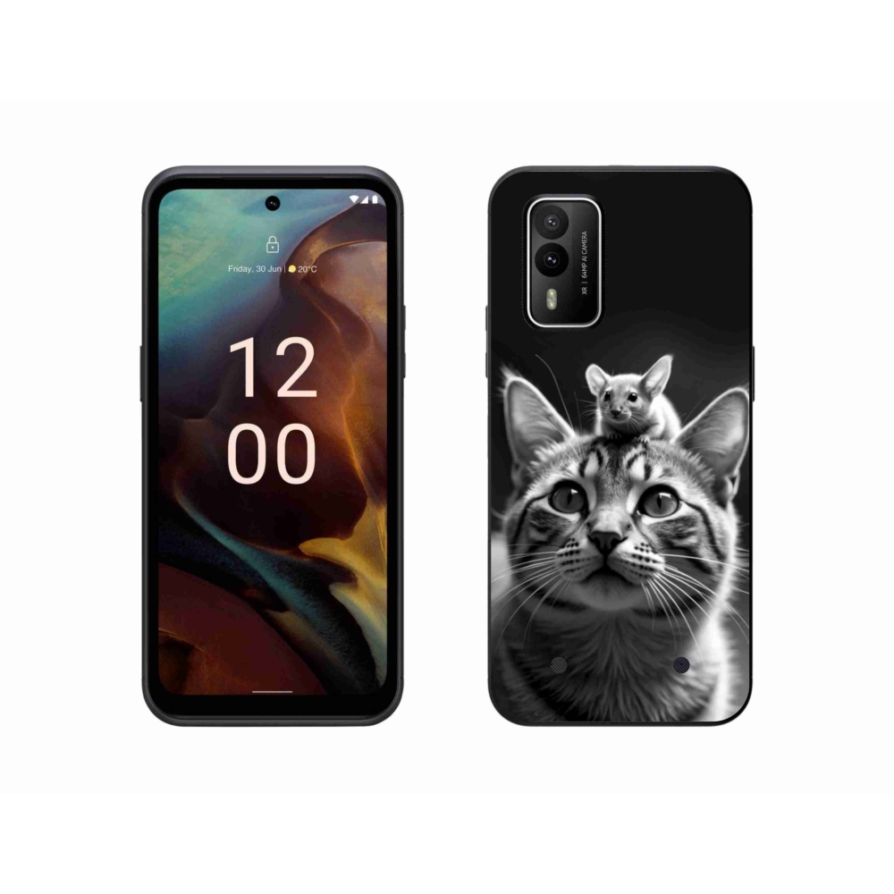 Gélový kryt mmCase na Nokia XR21 - zvieracie priateľstvo 2