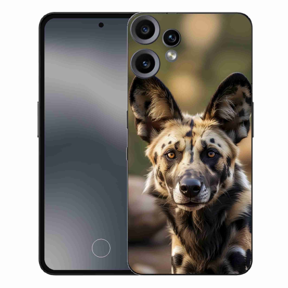 Gélový kryt mmCase na Nothing CMF Phone 2 Pro - africký divoký pes