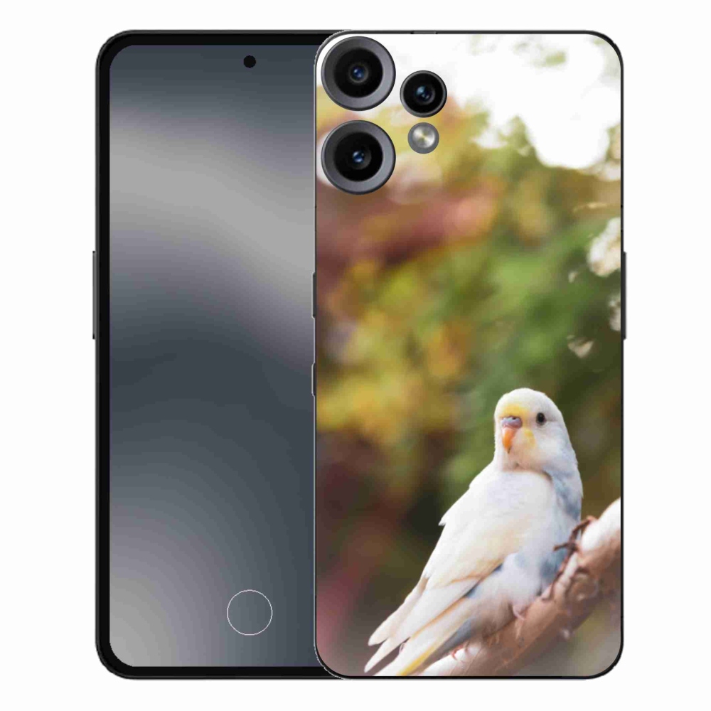 Gélový kryt mmCase na Nothing CMF Phone 2 Pro - andulka biela