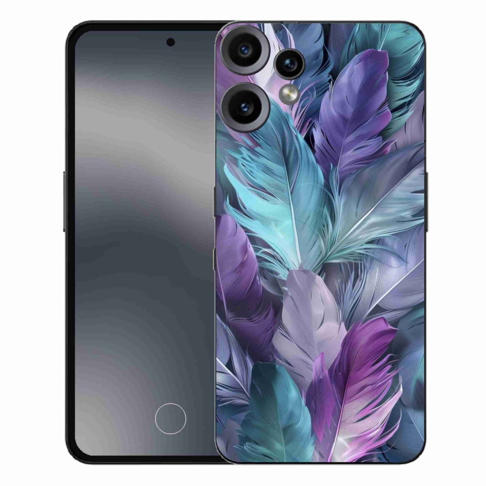 Gélový kryt mmCase na Nothing CMF Phone 2 Pro - farebné perie 2