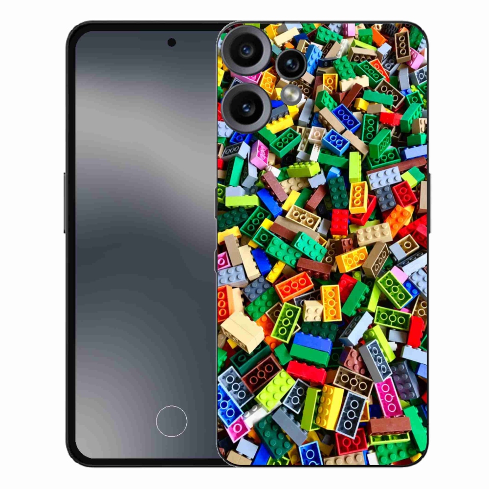 Gélový kryt mmCase na Nothing CMF Phone 2 Pro - farebné stavebné kocky
