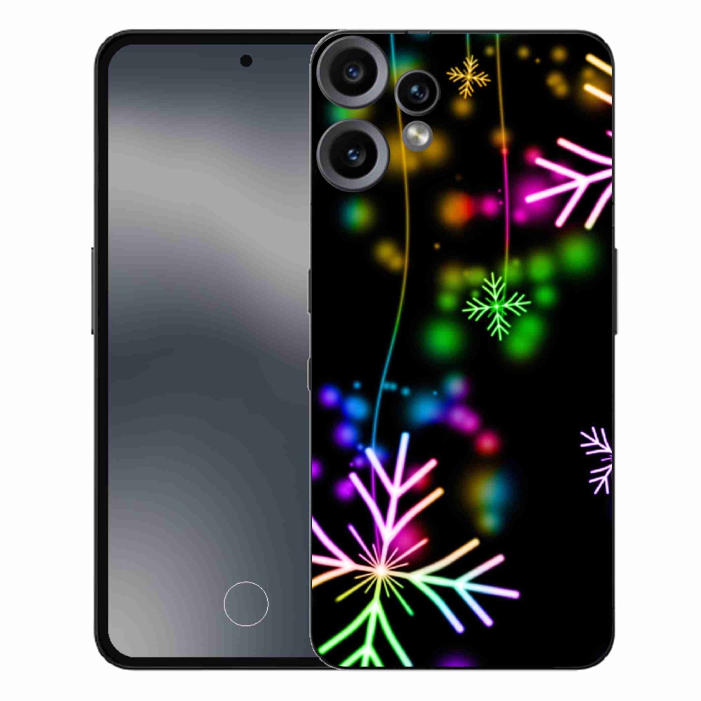 Gélový kryt mmCase na Nothing CMF Phone 2 Pro - farebné vločky