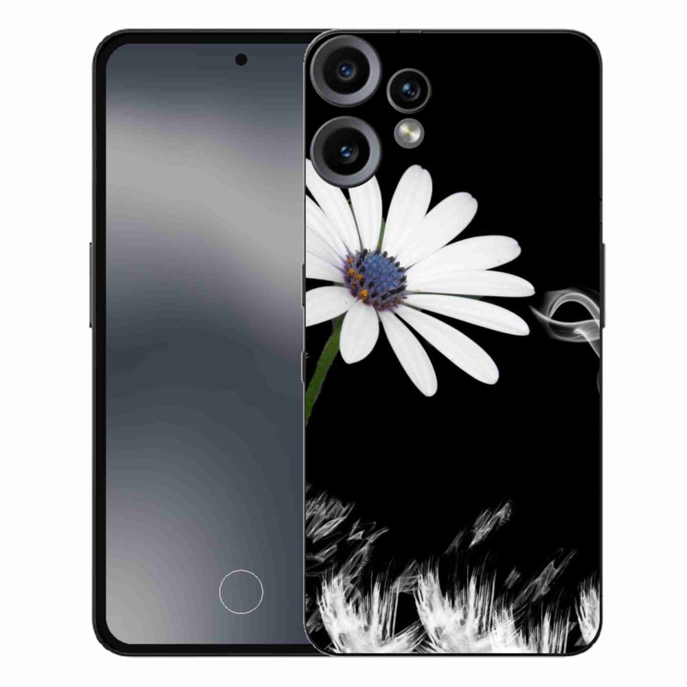 Gélový kryt mmCase na Nothing CMF Phone 2 Pro - biela kvetina