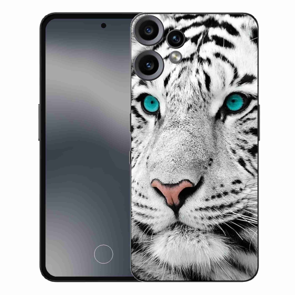 Gélový kryt mmCase na Nothing CMF Phone 2 Pro - biely tiger
