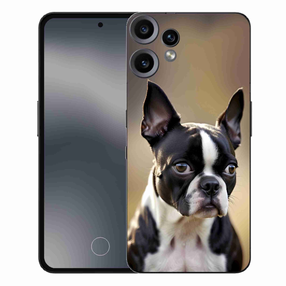 Gélový kryt mmCase na Nothing CMF Phone 2 Pro - bostonský teriér