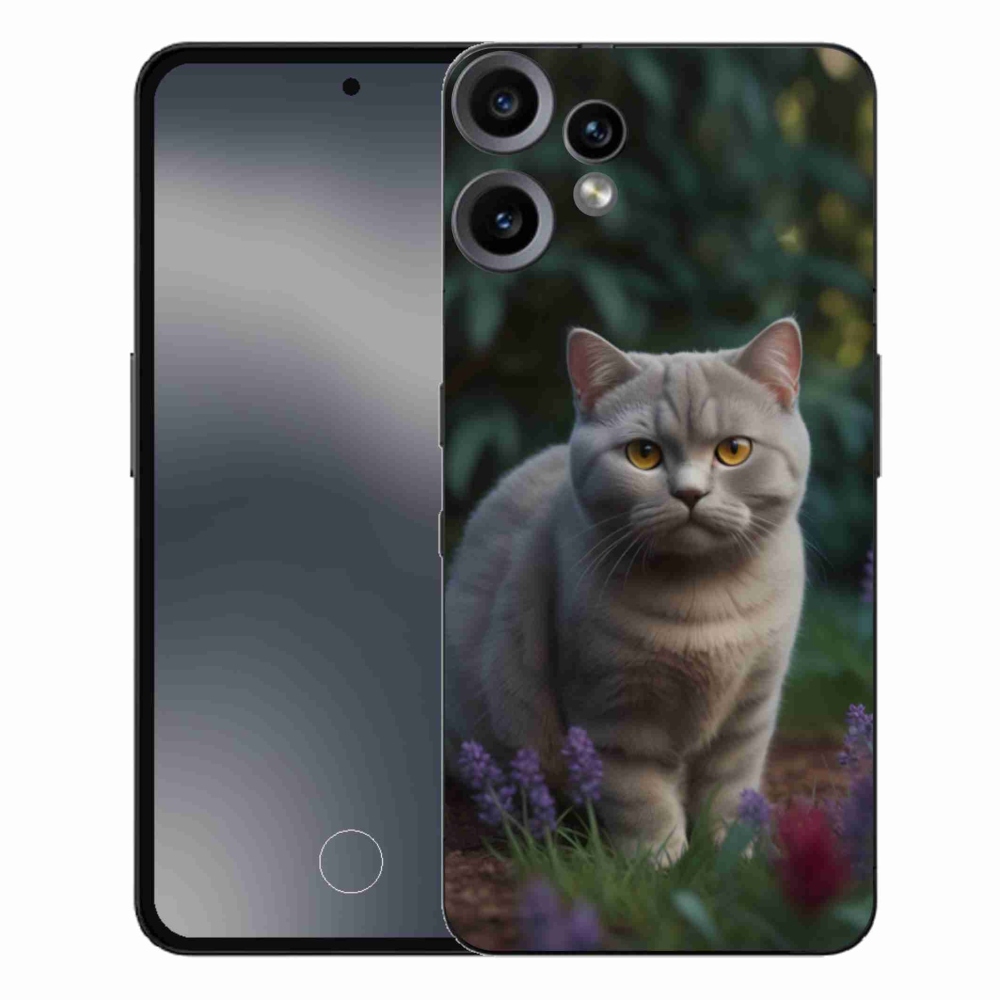 Gélový kryt mmCase na Nothing CMF Phone 2 Pro - britská mačka