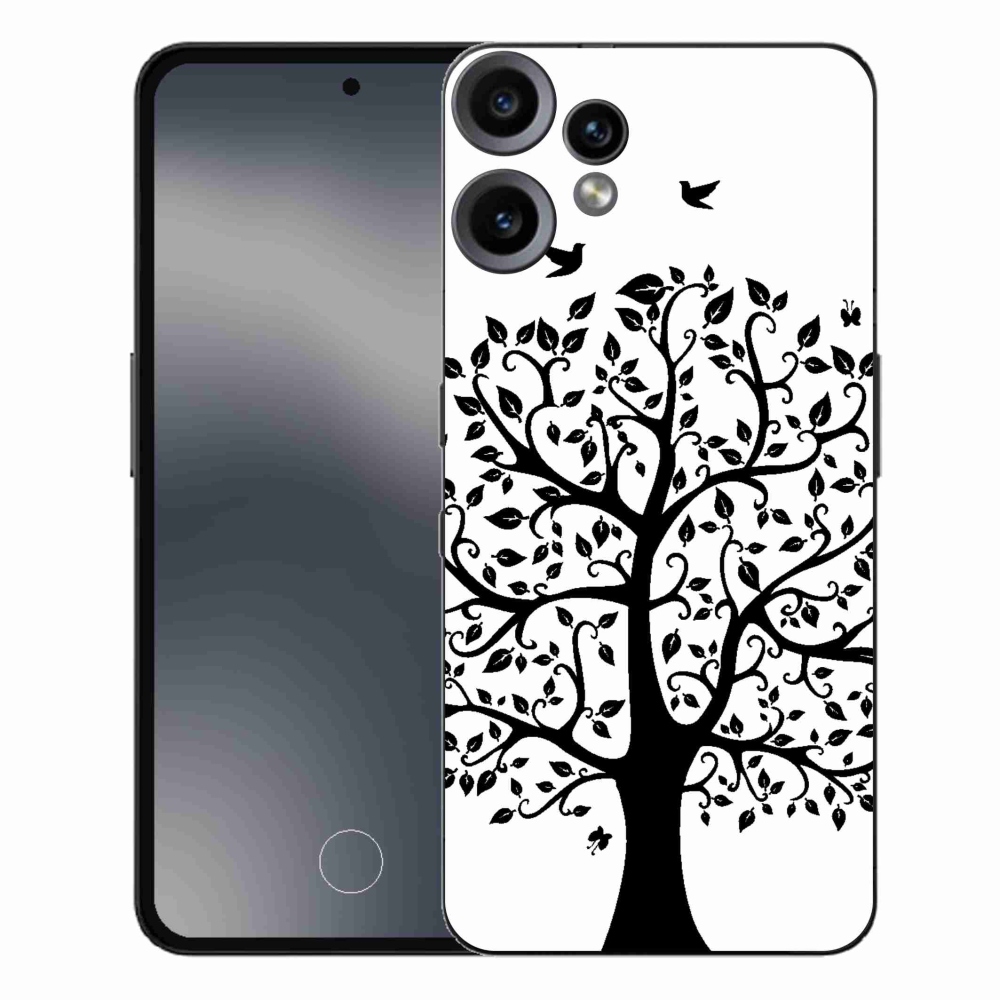 Gélový kryt mmCase na Nothing CMF Phone 2 Pro - čiernobiely strom