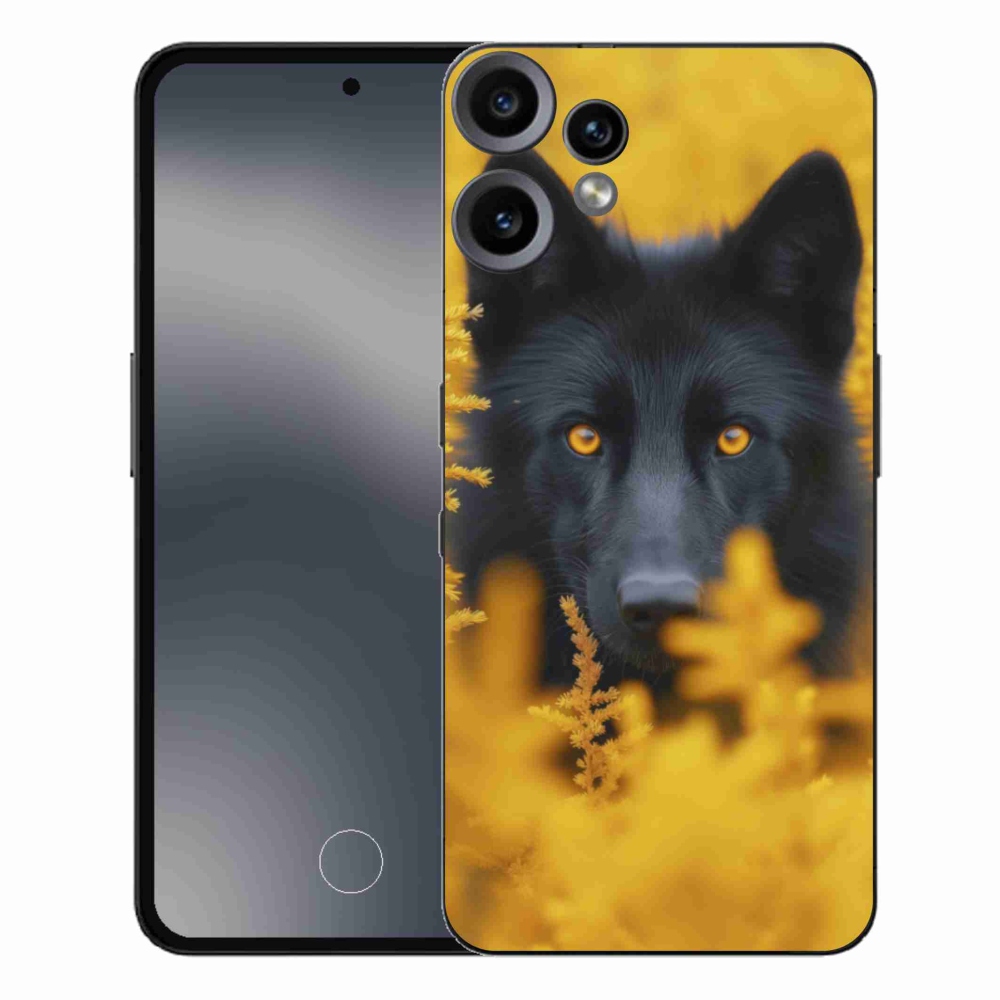 Gélový kryt mmCase na Nothing CMF Phone 2 Pro - čierny vlk 2