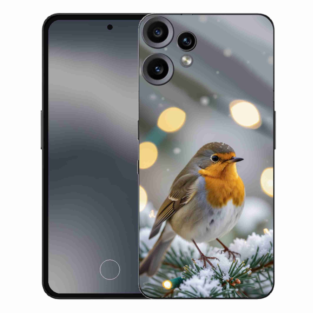 Gélový kryt mmCase na Nothing CMF Phone 2 Pro - červienka v zime