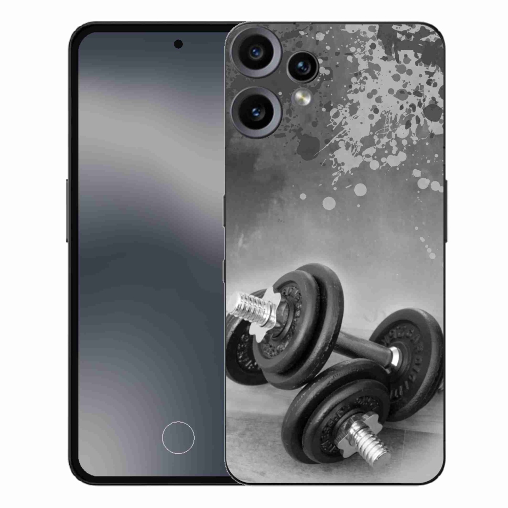 Gélový kryt mmCase na Nothing CMF Phone 2 Pro - činky 1