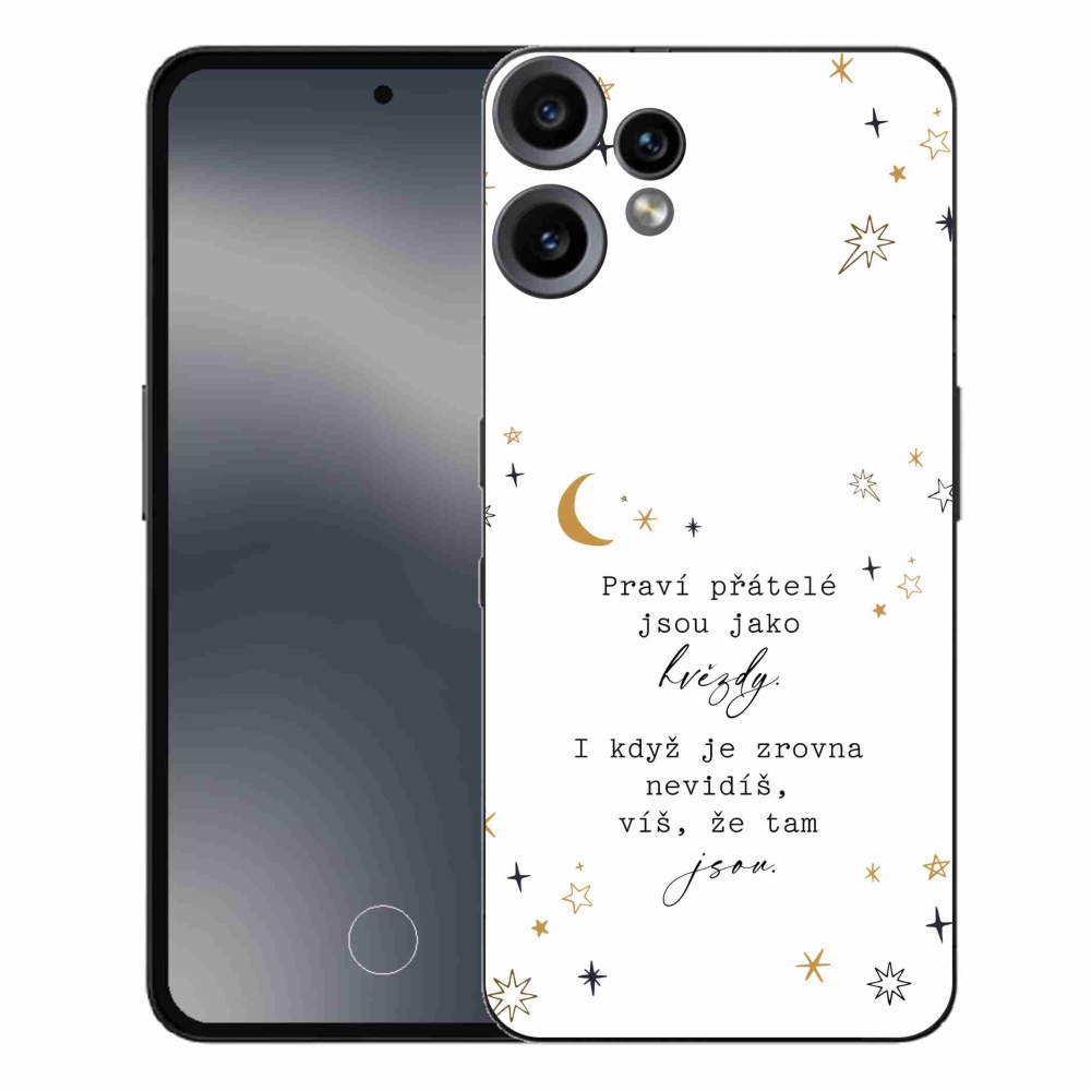 Gélový kryt mmCase na Nothing CMF Phone 2 Pro - citát 6 biele pozadie