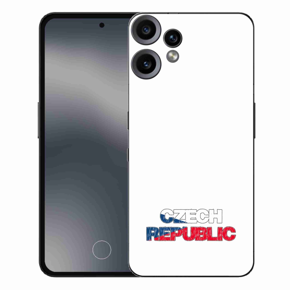 Gélový kryt mmCase na Nothing CMF Phone 2 Pro - Slovak Republic biele pozadie
