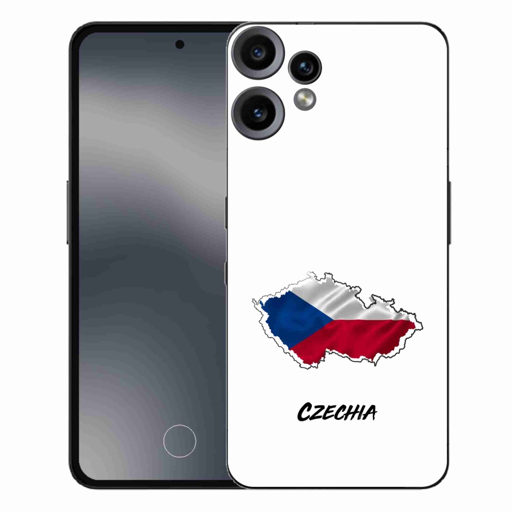 Gélový kryt mmCase na Nothing CMF Phone 2 Pro - Slovakia biele pozadie
