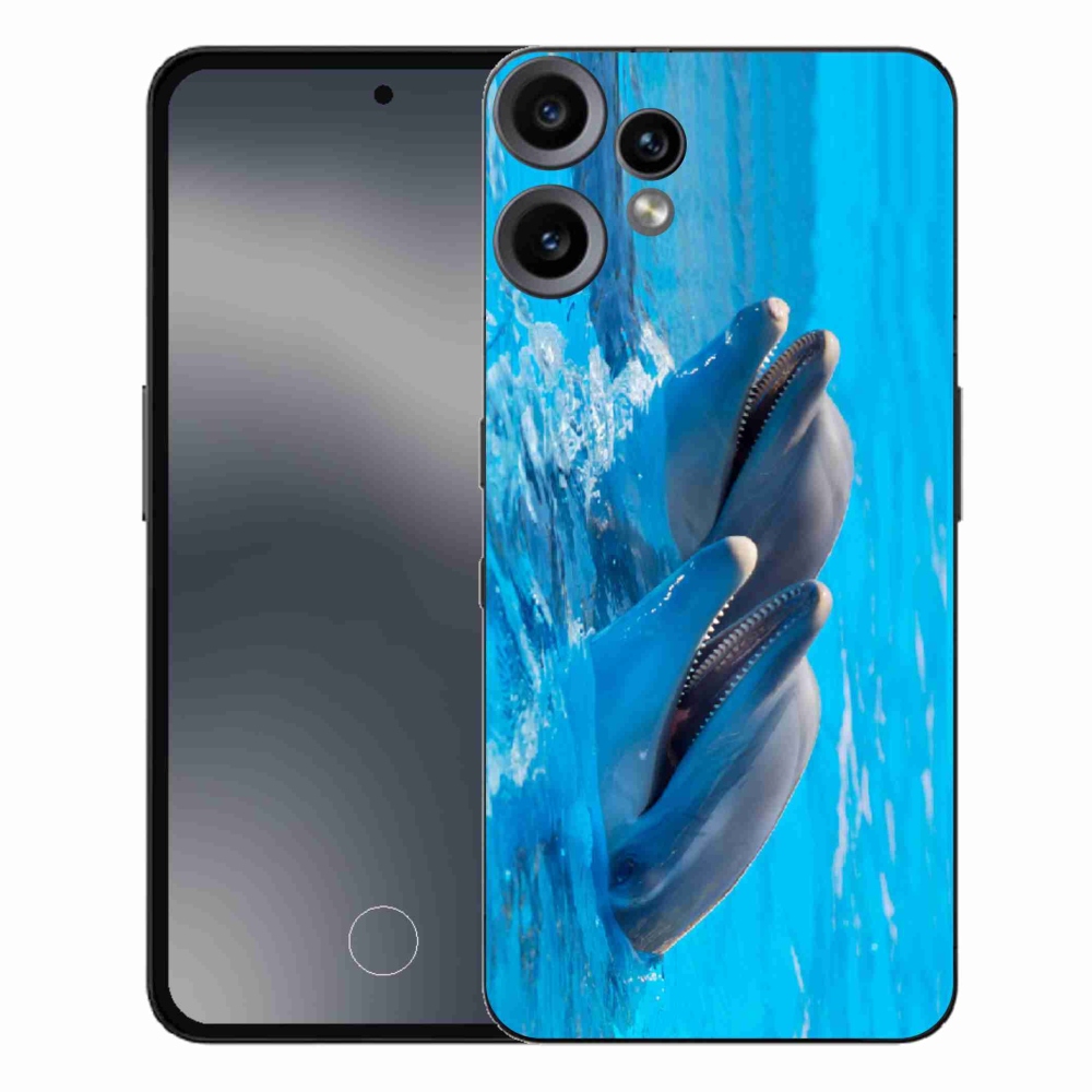 Gélový kryt mmCase na Nothing CMF Phone 2 Pro - delfíny