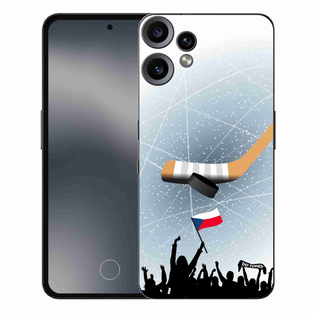 Gélový kryt mmCase na Nothing CMF Phone 2 Pro - fanúšikovia hokeja