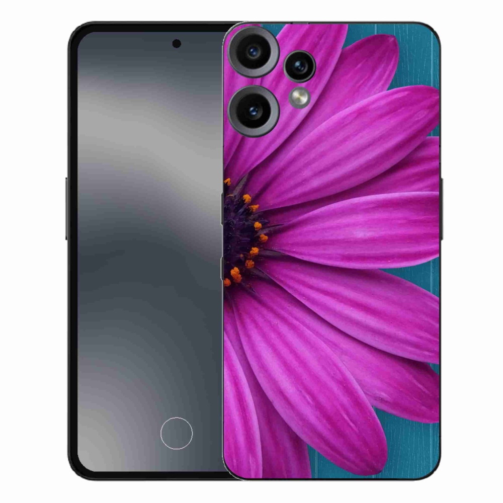 Gélový kryt mmCase na Nothing CMF Phone 2 Pro - fialová margaréta