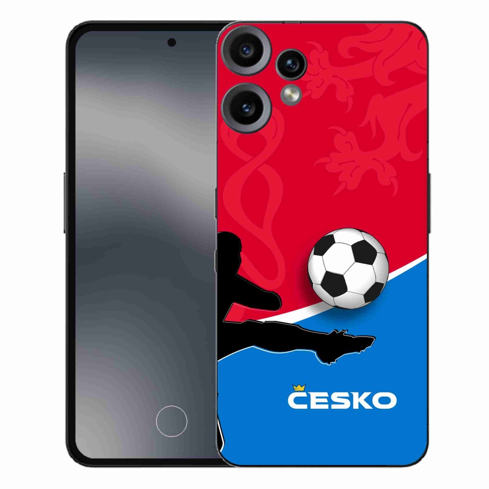 Gélový kryt mmCase na Nothing CMF Phone 2 Pro - futbal Česko 2