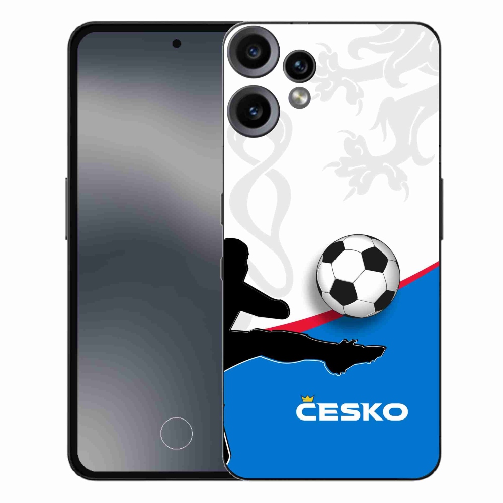 Gélový kryt mmCase na Nothing CMF Phone 2 Pro - futbal Česko 3